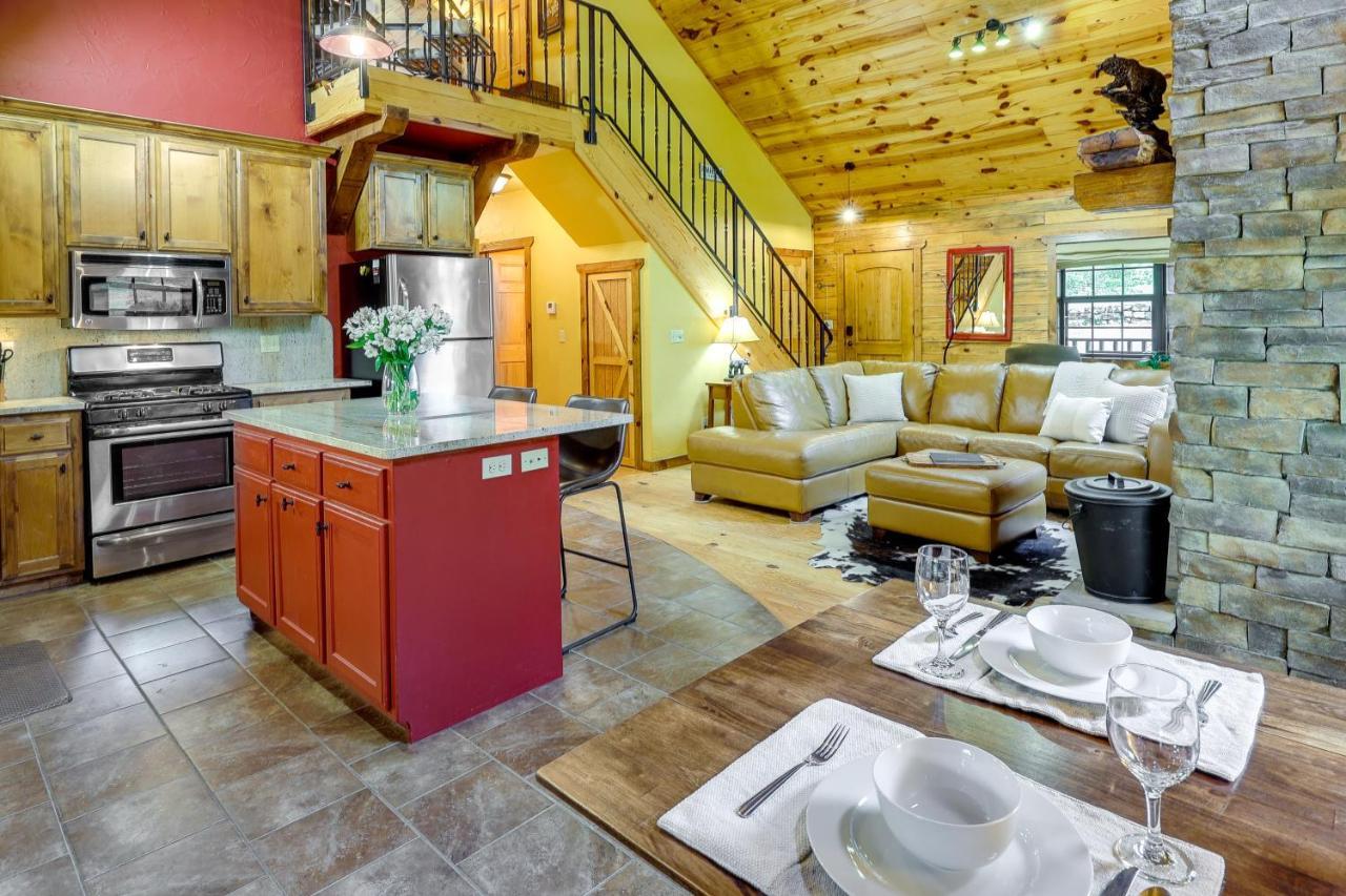 Beaver Lake Vacation Rental With Private Hot Tub! Eureka Springs Dış mekan fotoğraf